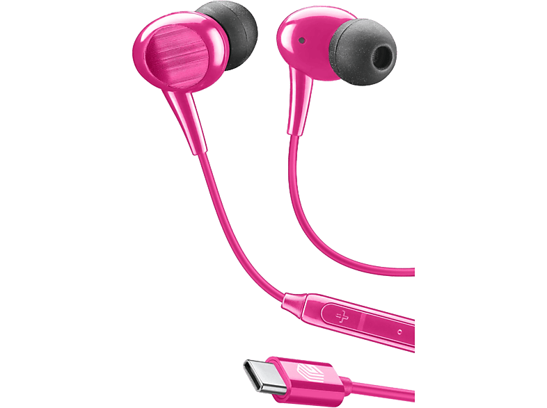 MUSIC SOUND USB-C, In-ear Kopfhörer Pink