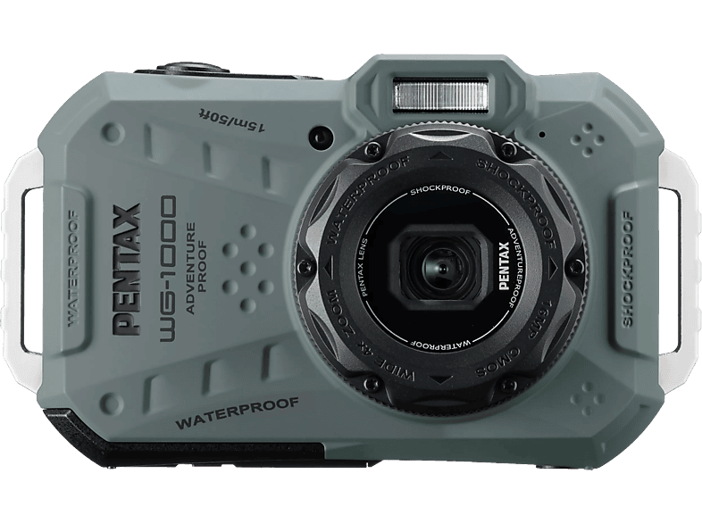 Pentax Pentax WG-1000 olive Action Cam Wasserfest, Full-HD