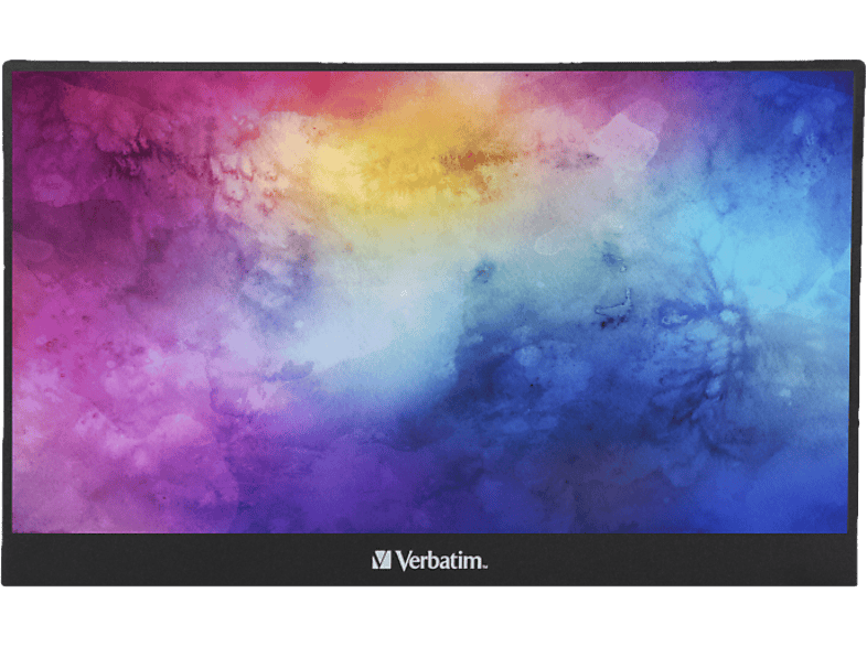Verbatim PM-14 Portabler Monitor EEK A (A - G) 35.6 cm (14 Zoll) 1920 x 1080 Pixel 16:9 6 ms HDMI®, USB-A (USB 2.0),