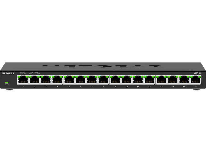 NETGEAR GS316-300EUS NETGEAR GS316v3 - Switch - unmanaged - 1 Netzwerk Switch