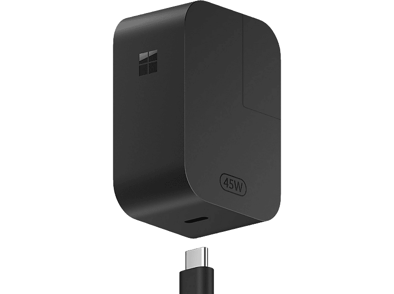 MICROSOFT Surface 45 W USB-C Netzteil Universelle W, Schwarz
