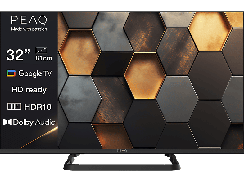 PEAQ PTV 32GH-5025C TV (Flat, 32 / 80 cm, HD-ready, Smart TV)