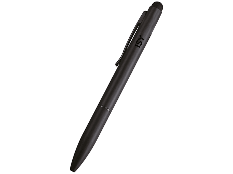 ISY ITP 6000 2-in-1 Eingabestift mit integrierten Kugelschreiber Schwarz