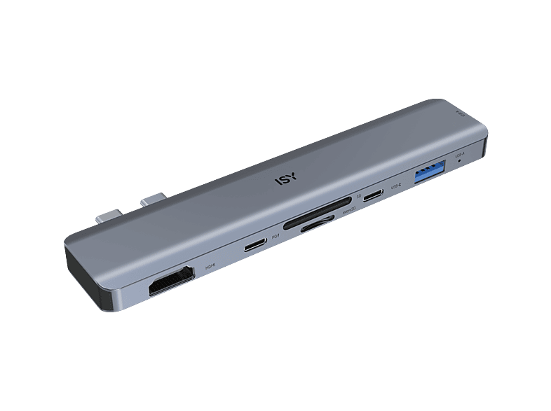 ISY IAD 1021-1 Multiadapter, Silber