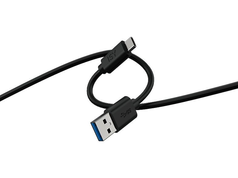 ISY IUC 1029 Lade- und Datenkabel, Schwarz