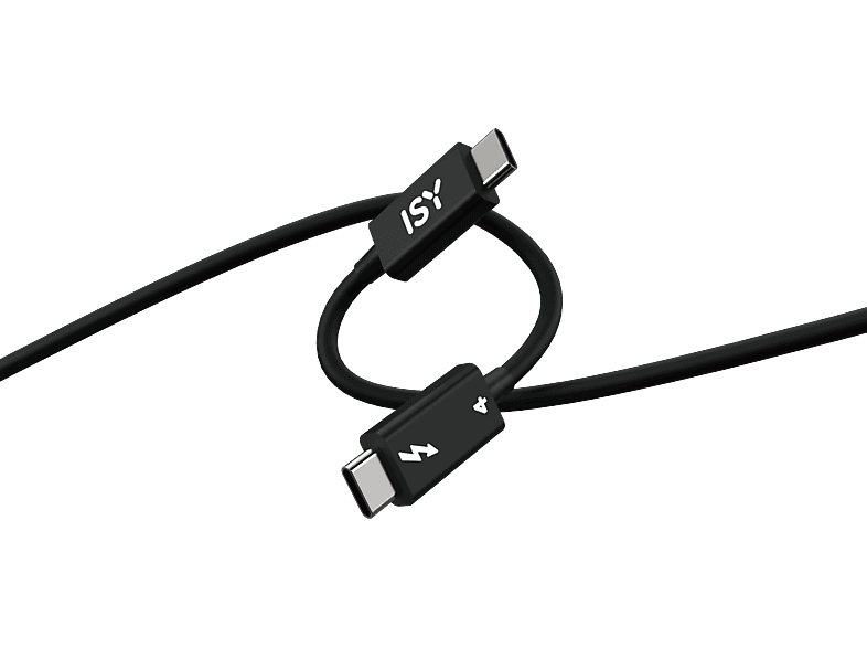 ISY IUC 1030 Thunderbolt 4 USB-C Kabel, Schwarz