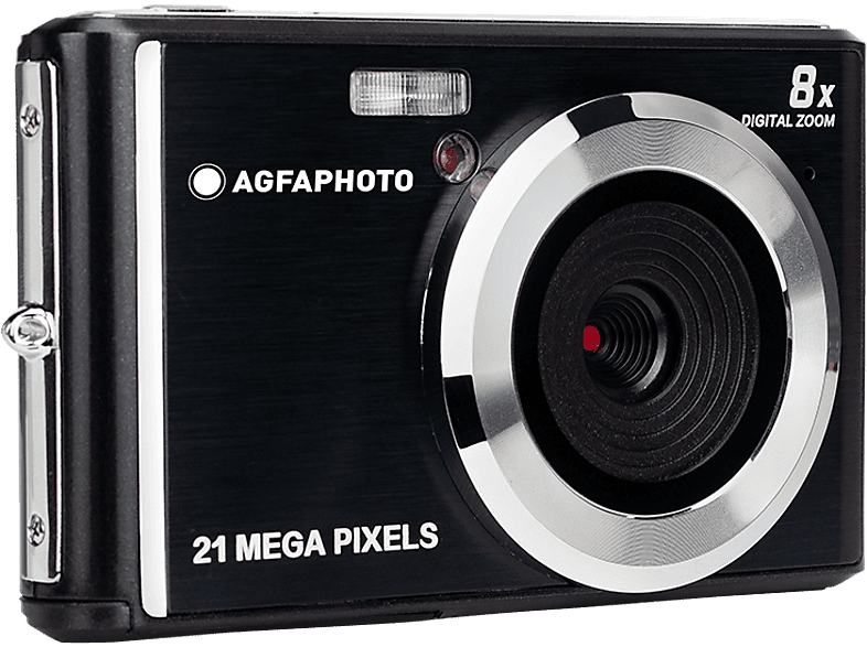 AgfaPhoto DC5200 Digitalkamera 21 Megapixel Opt. Zoom: 0 x Schwarz, Silber Integrierter Akku, mit eingebautem Blitz