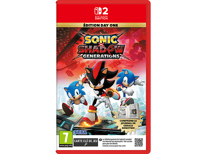 Sonic X Shadow Generations : Édition Day One - Nintendo Switch 2 [Französisch]