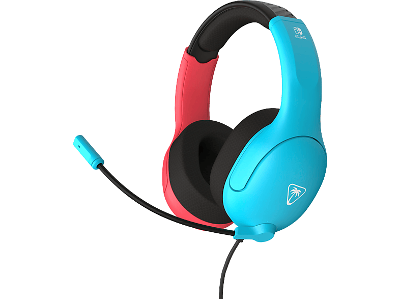 TURTLE BEACH Airlite Fit Headset TBS-8002-25 Wired ,Neon Blue,Red,NSW