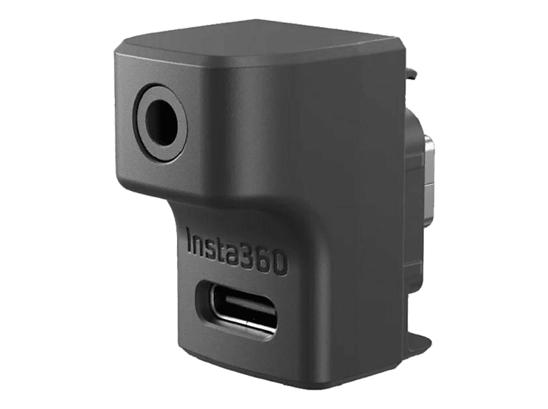 INSTA360 Ace/Ace Pro, Mikrofonadapter, Schwarz
