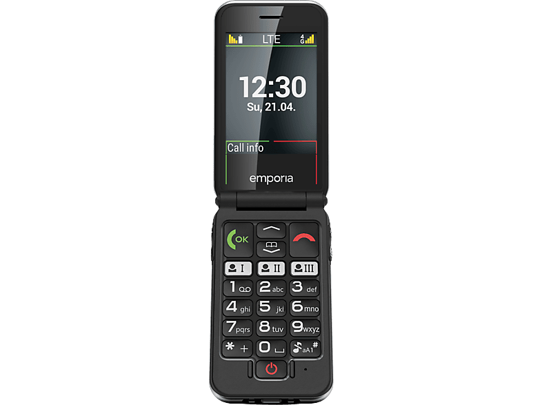 Emporia JOY LTE V228 New Black Handy – Diverse Smartphones & Handys