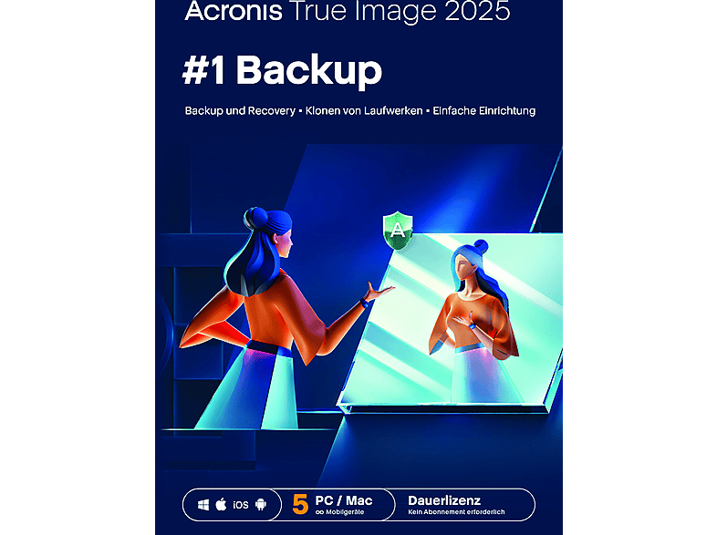 Acronis True Image 2025 5 Computers Perpetual