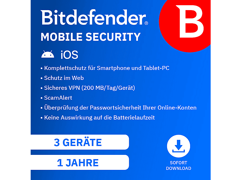 Bitdefender Mobile Security_Ios 1y 3D