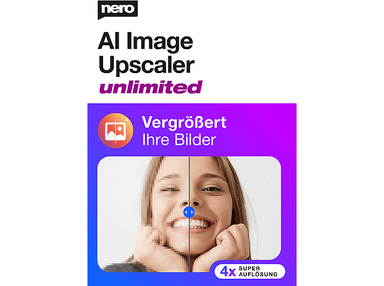 Nero AI Image Upscaler Unlimited