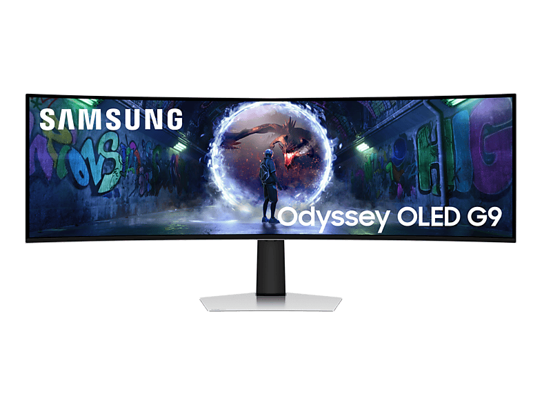 Samsung Odyssey OLED G9 LS49DG934SU LED-Monitor EEK G (A - G) 124.5 cm (49 Zoll) 5120 x 1440 Pixel 32:9 0.03 ms