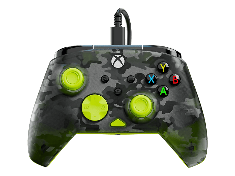TURTLE BEACH Rematch? Core Wired Controller Ghost-Schwarz/Camouflage/Gelb für XBOX Series X, S, One, PC
