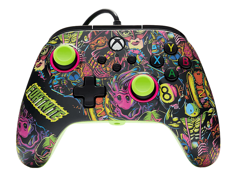 POWER A Advantage Plus Wired Ctrl. XBGP0438-01 Xbox Series XS,Fortnite Glow