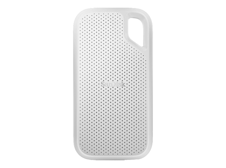 SANDISK Extreme Portable Festplatte, 4 TB SSD, extern, Weiss
