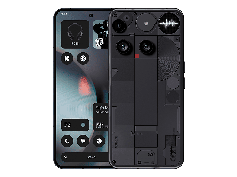 NOTHING Phone (3) 256 GB Schwarz Dual SIM
