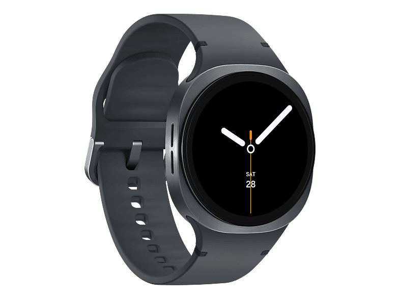 SAMSUNG Galaxy Watch8 (40 mm, LTE-Version, EU-Version) Smartwatch Aluminium -, Breite: 20 Graphite