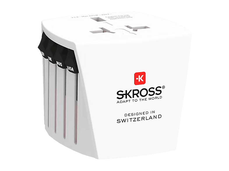 Skross Reiseadapter MUV Micro World - World 2-poli