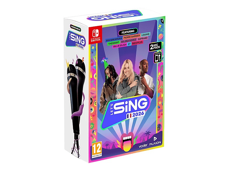Let's Sing 2026 French Version + 2 Mics (FR)