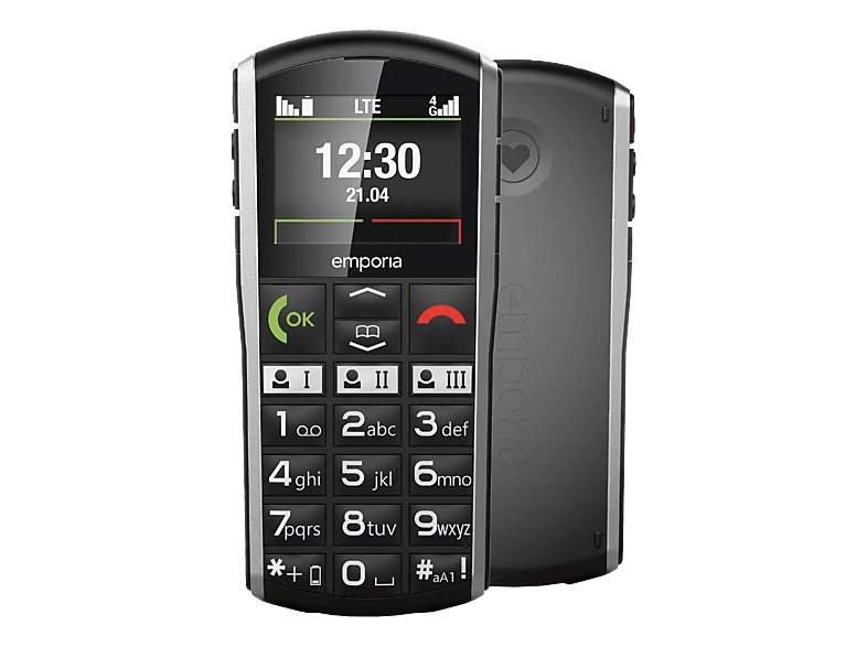 Emporia SIMPLICITY-LTE V27 Black Handy – Diverse Smartphones & Handys