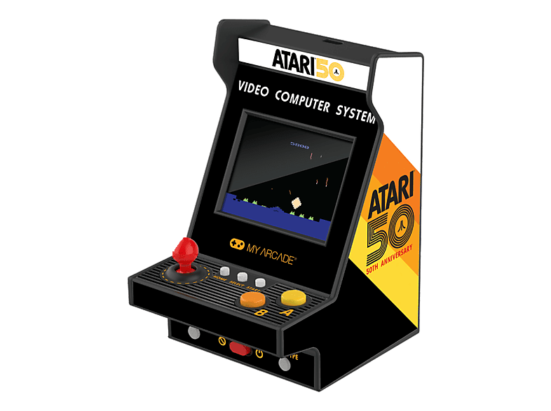 MY ARCADE Atari® 50th Anniversary Nano Player Pro Tragbares Retro-Arcade-Spiel