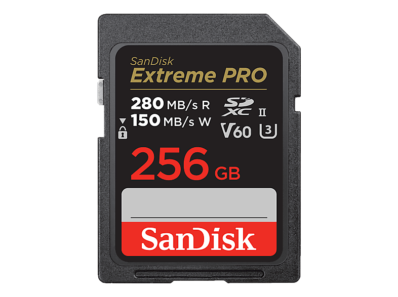 Sandisk, SD Speicherkarten, SanDisk ExtremePro SDXC-II 256GB V60, Produkte & Wohnen