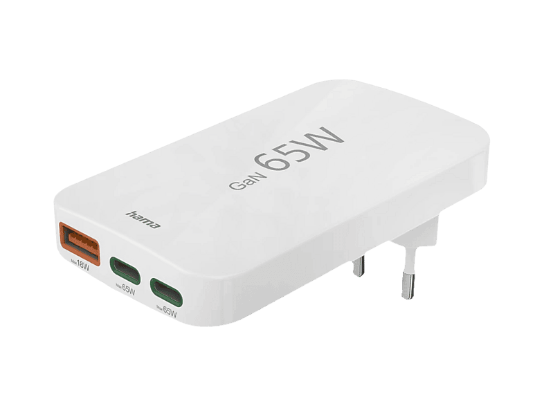 Hama Universal USB C Notebook Netzteil GaN PD 65 W