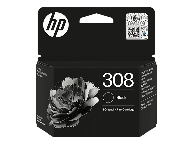 HP Tintenpatrone 308 schwarz 7FP21UE Envy 6122e/6520e 160 Seiten