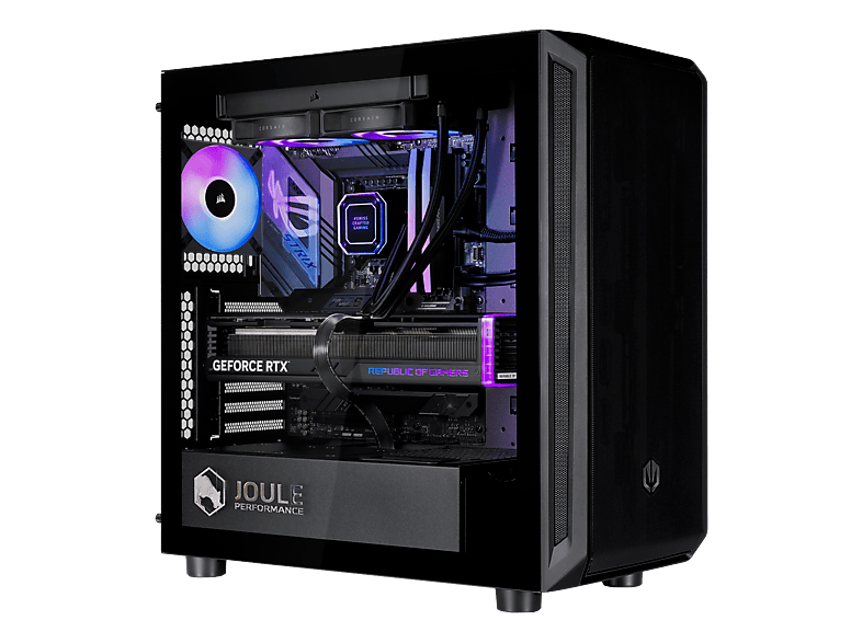 JOULE PERFORMANCE High End RTX5070TI I7 (L1136947), Gaming PC mit Intel® Core? i7-14700KF Prozessor (33 MB Cache, bis zu 5.60 GHz), 32 GB RAM, 2 TB SSD, NVIDIA GeForce RTX? 5070 Ti (16 GB, GDDR7), Windows 11 Home Advanced