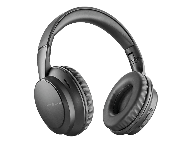 MUSIC SOUND Boost, Over-ear Kopfhörer Bluetooth Schwarz