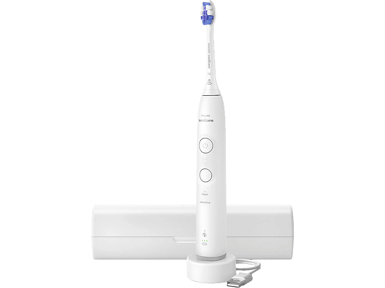 Philips Sonicare 6100 HX7400/06 weiss Schallzahnbürste
