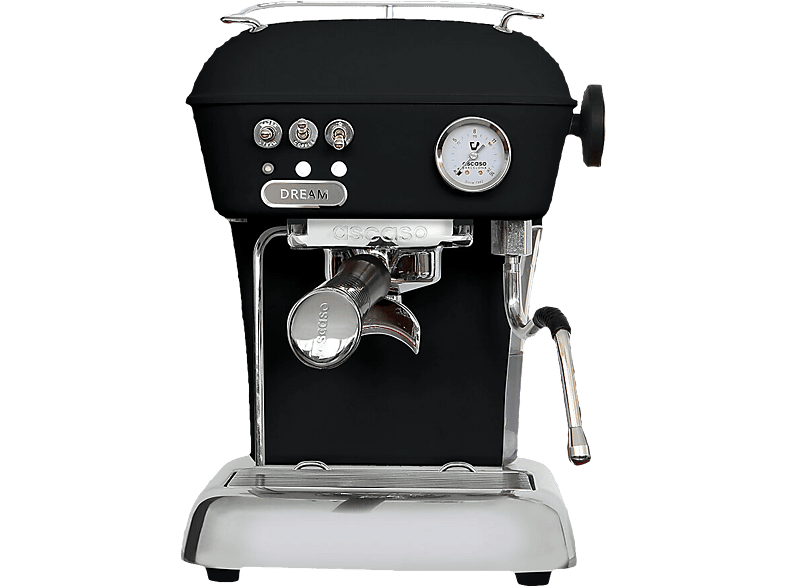 Ascaso DREAM ONE schwarz Espressomaschine – Siebträgermaschine/Espressomaschine