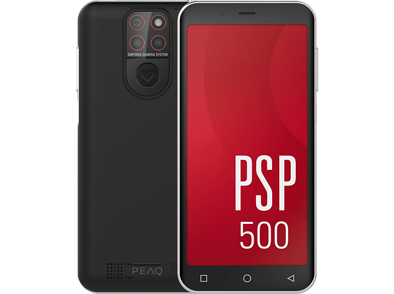 PEAQ PSP 500 64 GB Schwarz