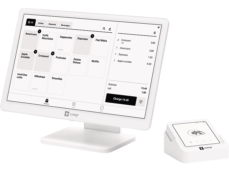 SUMUP Kassensystem Lite Bundle SUM800607401 inkl. Solo & Ladestation
