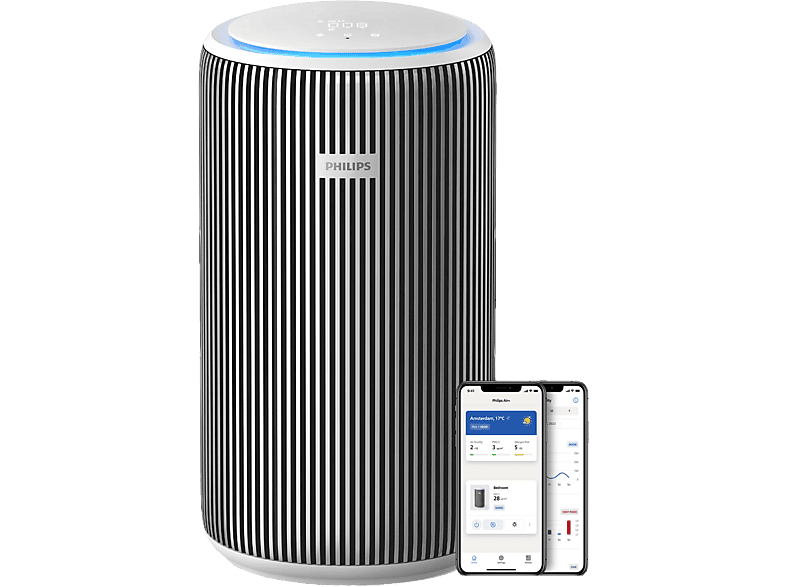 Philips AC3220/10 PureProtect 3200 Series weiss/silber Luftreiniger – Luftreiniger/Luftkühler – weiss / silber