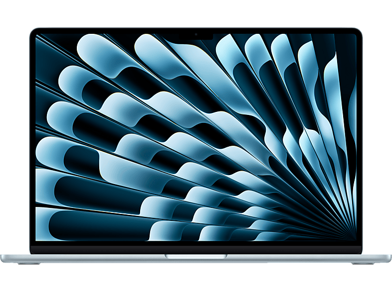 APPLE CTO MacBook Air (2025) M4, Notebook, mit 15.3 Display, Apple M-Series M4 Prozessor, 16 GB RAM, 1 TB SSD, GPU, Sky Blue, macOS