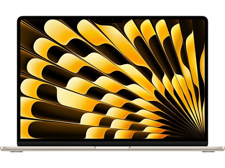 APPLE CTO MacBook Air (2025) M4, Notebook, mit 15.3 Display, Apple M-Series M4 Prozessor, 16 GB RAM, 1 TB SSD, GPU, Starlight, macOS