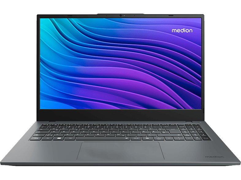 MEDION Avantum 15 E1 (MD 62715), Notebook, mit 15.6 Display, AMD Ryzen? 5 7430U Prozessor (16 MB Cache, bis zu 4.3 GHz), 32 GB RAM, 1 TB SSD, Radeon? Onboard Graphics, Grau, Windows 11 Home