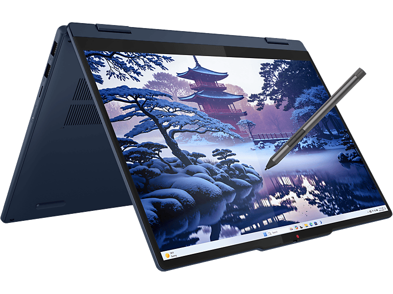 LENOVO-IDEA IdeaPad 5 14IAL10, Convertible 2 in 1 Laptop, mit 14 Display Touchscreen, Intel® Core? Ultra 7 Prozessor 255U (12 MB Cache, bis zu 5.20 GHz), 16 GB RAM, TB SSD, Onboard Graphics, Cosmic Blue, Windows 11 Home