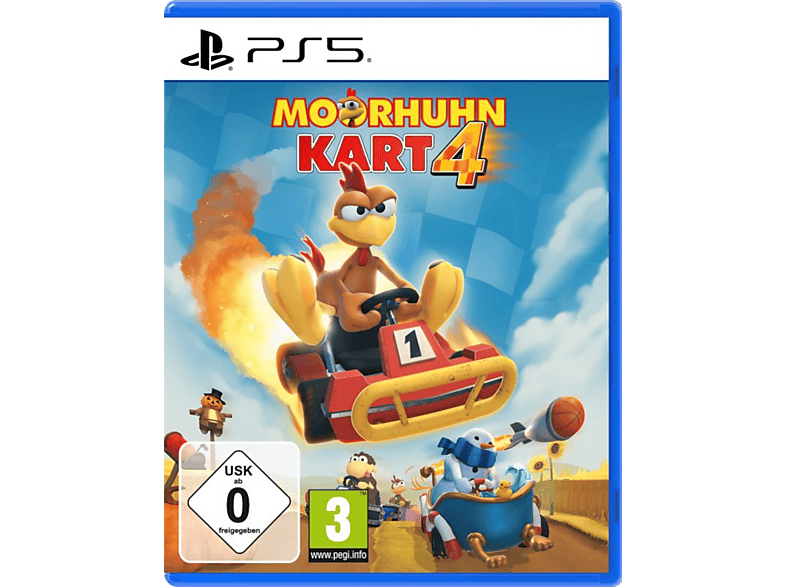 Moorhuhn Kart 4 - PlayStation 5 [Deutsch]