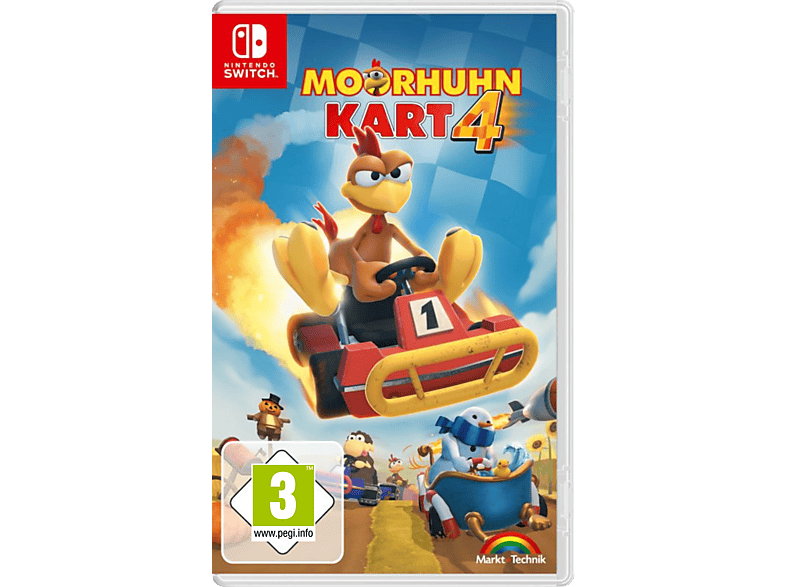 Moorhuhn Kart 4 - Nintendo Switch [Deutsch]