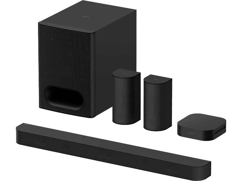 SONY BRAVIA Theatre System 6, Home Entertainment-System (5.1-Kanal/Dolby Atmos®/DTS:X?), Schwarz