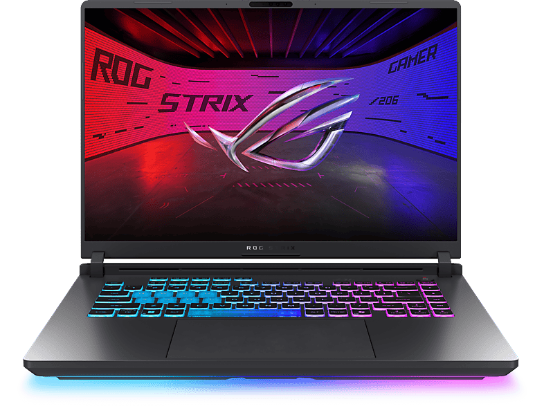 ASUS ROG Strix G16 G615LW-RV057W, Gaming Notebook, mit 16 Display, Intel® Core? Ultra 9 Prozessor 275HX (36 MB Cache, bis zu 5.40 GHz), 32 GB RAM, 1 TB SSD, NVIDIA GeForce RTX? 5080, Eclipse Gray, Windows 11 Home