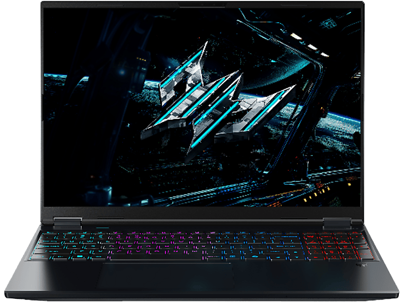 ACER Predator Helios Neo 16S AI OLED PHN16S-71-913U, Gaming Notebook, mit 16 Display, Intel® Core? Ultra 9 Prozessor 275HX (36 MB Cache, bis zu 5.40 GHz), 32 GB RAM, 512 SSD, NVIDIA GeForce RTX? 5070 Ti, Abyssal Black , Windows 11 Pro