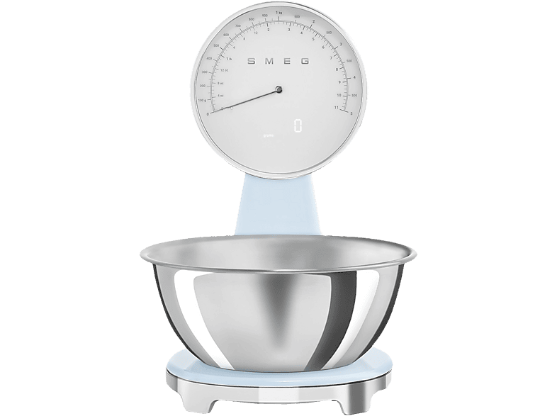 Smeg KSF01PBWW Küchenwaage – pastellblau