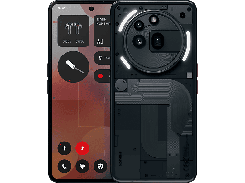 NOTHING Phone (3a) Pro 256 GB Schwarz Dual SIM