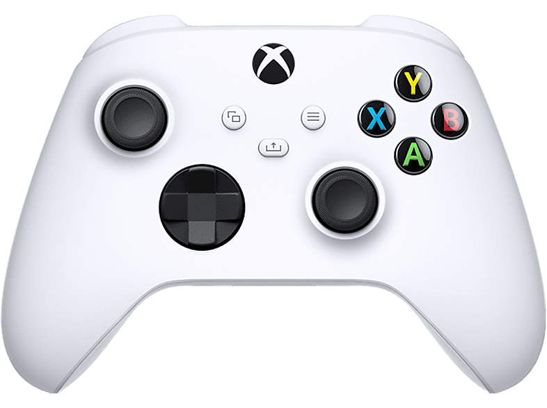MICROSOFT Xbox Wireless Controller Robot White für XBOX Series X, S, One, PC, Android, iOS
